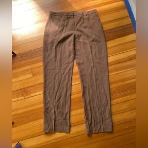 Escada brown elegant suit pants